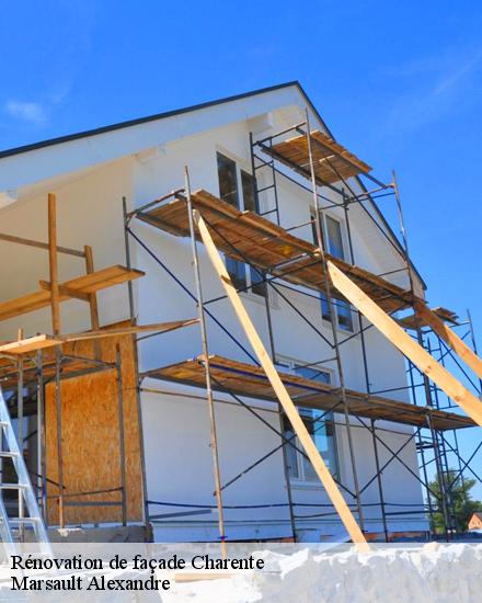 Rénovation de façade 16 Charente  Marsault Alexandre