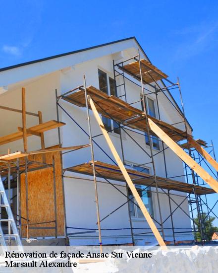 Rénovation de façade  ansac-sur-vienne-16500 Marsault Alexandre